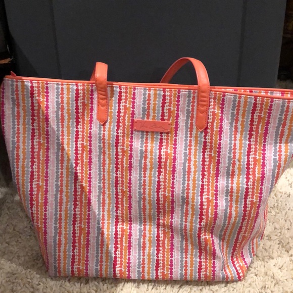 Vera Bradley leather tote - Picture 1 of 4